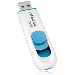 Pendrive ADATA C008 64GB, USB 2.0, Odczyt 30 Mb/s, Zapis 10 Mb/s