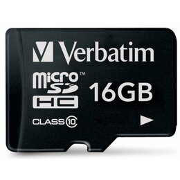 Karta pamięci VERBATIM Premium microSDHC 16GB