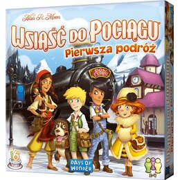 Gra planszowa REBEL Wsiąść do Pociągu Pierwsza podróż
