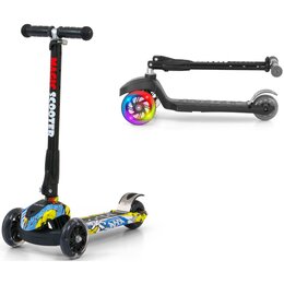 Hulajnoga dla dzieci MILLY MALLY Magic Scooter Graffiti Wielokolorowy