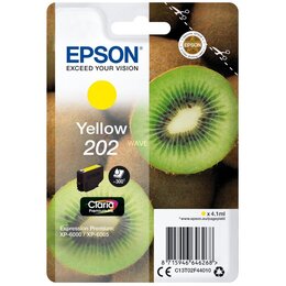 Tusz EPSON 202 Żółty 4.1 ml C13T02F44010