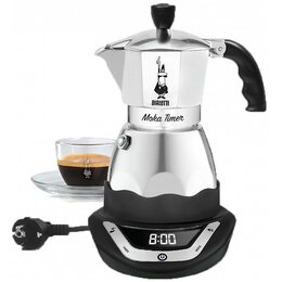 Kawiarka BIALETTI Moka Timer 3 TZ Srebrny 150 ml