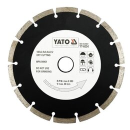 Tarcza do cięcia YATO YT-6004 180 mm