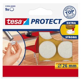 Podkładki pod meble TESA Protect 57894-00000 białe