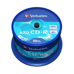 Płyta VERBATIM Azo CD-R, 700 MB, 52x (50 szt.)