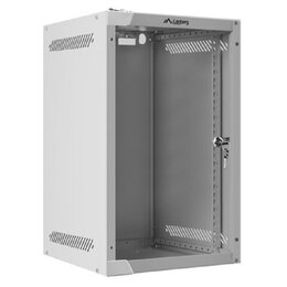 Szafa RACK LANBERG 10" 9U WF10-2309-10S 280 x 310 mm, Wisząca Szary
