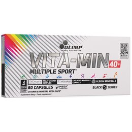 Kompleks witamin i minerałów OLIMP Vita-Min Multiple Sport 40+ (60 kapsułek)