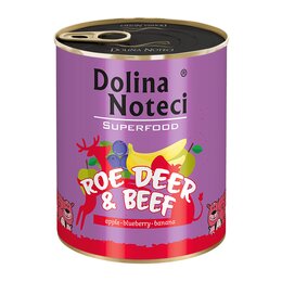 Karma dla psa DOLINA NOTECI Superfood Sarna i wołowina