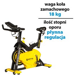 Rower spinningowy HERTZ FITNESS