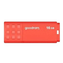 Pendrive GOODRAM UME3 16GB, USB 3.2 Gen. 1 (USB 3.0), Odczyt 60 Mb/s, Zapis 20 Mb/s Pomarańczowy