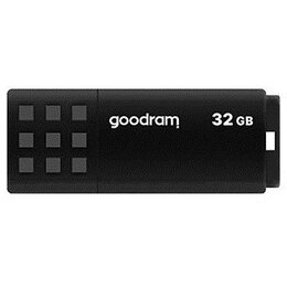 Pendrive GOODRAM UME3 32GB, USB 3.2 Gen. 1 (USB 3.0), Odczyt 60 Mb/s, Zapis 20 Mb/s Czarny