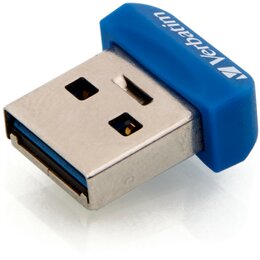 Pendrive VERBATIM Nano Store 'n' Stay 64GB, USB 3.2 Gen. 1 (USB 3.0), Odczyt 80 Mb/s, Zapis 25 Mb/s