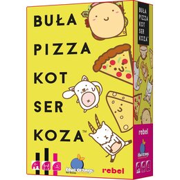 Gra karciana REBEL Buła, Pizza, Kot, Ser, Koza 113829