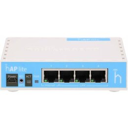 Router MIKROTIK RouterBOARD hAP Lite 2.4 GHz, Wi-Fi