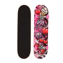 Deskorolka BEST SPORTING Octopus Pink
