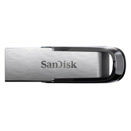Pendrive SANDISK Ultra Flair 512GB, USB 3.2 Gen. 1 (USB 3.0), Odczyt 150 Mb/s Srebrno-czarny