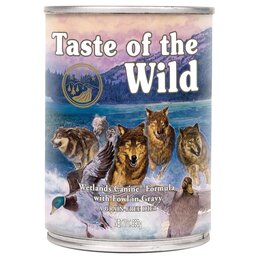 Karma dla psa TASTE OF THE WILD Wetlands Dziki drób 390 g
