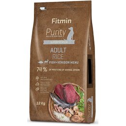 Karma dla psa FITMIN Purity Rice Adult Ryba z dziczyzną 2 kg