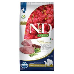 Karma dla psa FARMINA N&D Quinoa Weight Management Jagnięcina 7 kg