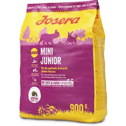 Karma dla psa JOSERA Mini Junior Kaczka z łososiem i ryżem 