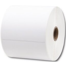 Etykieta termiczna QOLTEC 100 x 150 mm (500 szt.) Biały