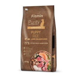 Karma dla psa FITMIN Purity Puppy Jagnięcina z łososiem 12 kg