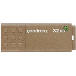 Pendrive GOODRAM UME3 Eco Friendly 32GB, USB 3.2 Gen. 1 (USB 3.0), Odczyt 60 Mb/s, Zapis 20 Mb/s Brązowy