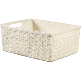 Koszyk CURVER Jute M 245371 Kremowy