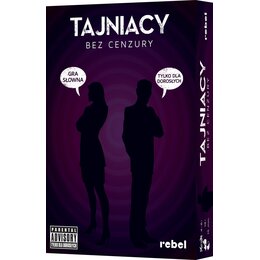 Gra towarzyska REBEL Tajniacy Bez Cenzury 103765 18+