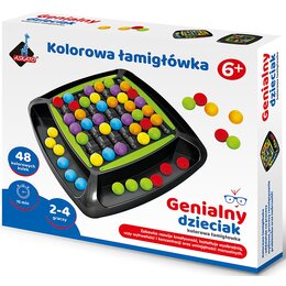Gra logiczna ASKATO Genialny dzieciak Kolorowa łamigłówka 112473