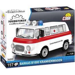 Klocki plastikowe COBI Youngtimer Collection Barkas B1000 Krankenwagen COBI-24595