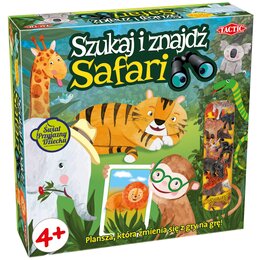 Gra planszowa TACTIC Safari Szukaj i znajdź 56399