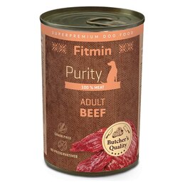 Karma dla psa FITMIN Purity Tin Beef Wołowina 400 g