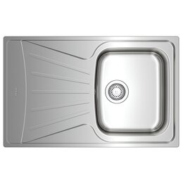 Zlewozmywak TEKA Starbright 45 E-XM 1B 1D 115120036 Stalowy