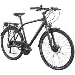 Rower trekkingowy INDIANA X-Road 5.0 M21 28 cali męski Czarno-brązowy