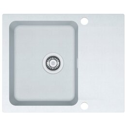 Zlewozmywak jednokomorowy z ociekaczem FRANKE Orion OID 611-62 114.0286.444 Biały polarny 50x62