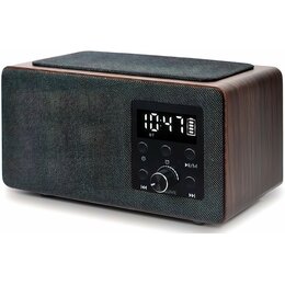 Radiobudzik MANTA RDI910WC ładowanie indukcyjne telefonu