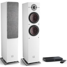 Zestaw stereo DALI Equi Sound Hub Compact + DALI Oberon 7C Biały