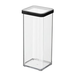 Pojemnik plastikowy ROTHO Loft Premium 1.5 L Czarny