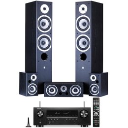 Kino domowe DENON HTS S660H + WILSON Movix 5.0 Czarny