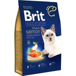 Karma dla kota BRIT Premium by Nature Łosoś 8 kg