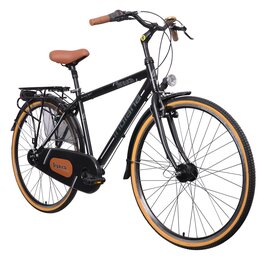 Rower miejski INDIANA Storica 130 7B M21 28 cali męski Czarny