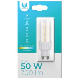 Żarówka LED FOREVER LIGHT RTV003578 8W G9