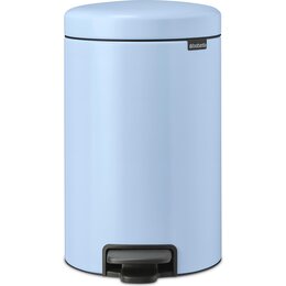 Kosz na śmieci z pedałem BRABANTIA NewIcon 202483 wyjmowane wiadro, nie przepuszcza zapachów, stal 12L Jasnoniebieski