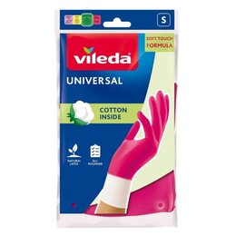 Rękawiczki lateksowe VILEDA Universal (rozmiar S)