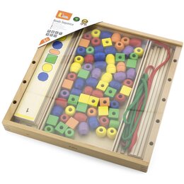 Gra edukacyjna VIGA Learn from Fun Logiczne koraliki 56182