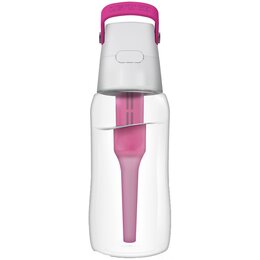 Butelka filtrująca DAFI Solid 500 ml Różowy + 2 filtry węglowe