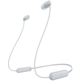 Słuchawki dokanałowe SONY WI-C100   Biały