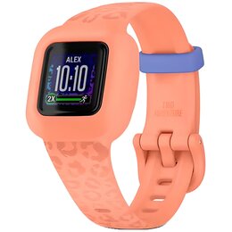 Smartband GARMIN Vivofit Junior 3 Leopard Pomarańczowy