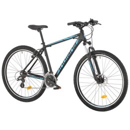 Rower górski MTB INDIANA X-Pulser 1.9 M17 29 cali Deli męski Czarno-niebieski
